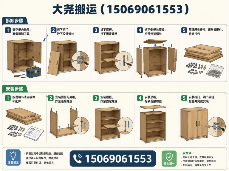 商河县家具拆装展示图